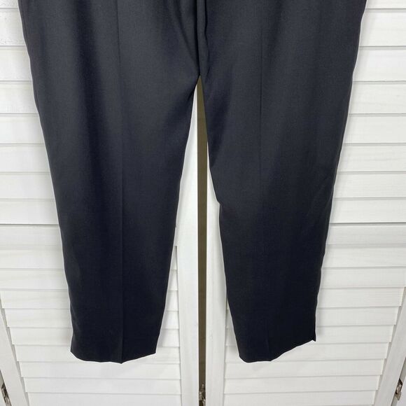 Lior Paris‎ Black Depose Classic Pants Side Zip Split Cuff Womens Size T2 US 6 - Picture 7 of 11